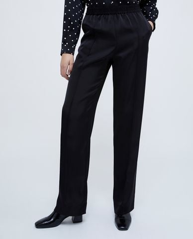  MAX&Co. - Quần nữ ống rộng lưng thun thời thượng Elmi 