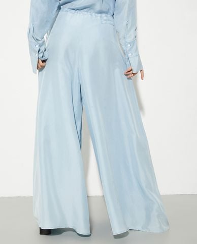  MAX&Co. - Quần nữ ống rộng lưng cao Tay 