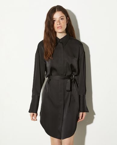  MAX&Co. - Đầm sơ mi mini phối thắt lưng nữ tính Trendy 