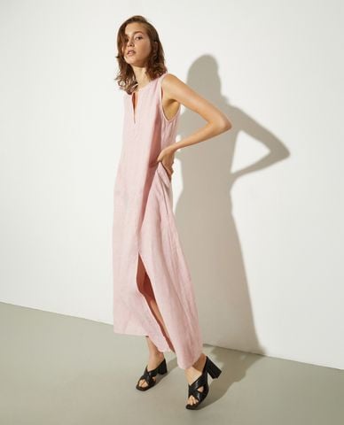  MAX&Co. - Đầm sát nách midi cổ V xẻ tà Novella 