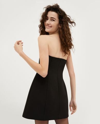  MAX&Co. - Đầm mini dáng xoè bo thun Cocktail 