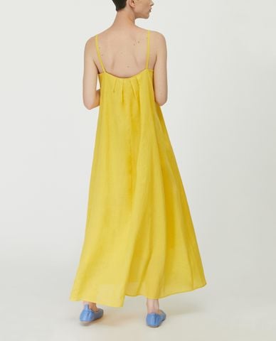  MAX&Co. - Đầm midi hai dây phom suông Ramie 