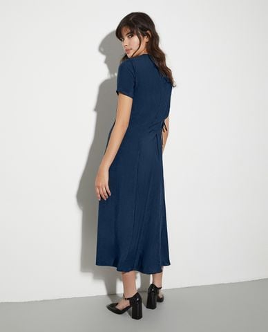  MAX&Co. - Đầm midi cổ tròn tay ngắn Regno 