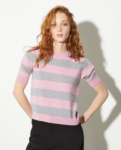  MAX&Co. - Áo thun nữ cổ tròn tay ngắn Aster 