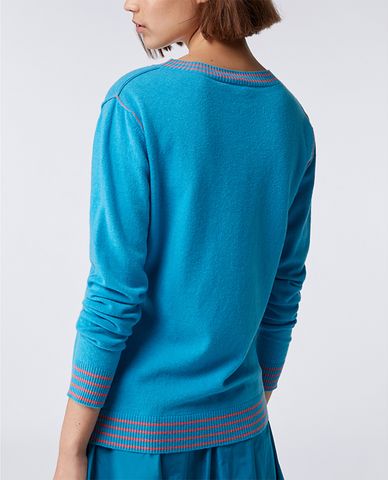  MAX&Co. - Áo len nữ tay dài phom suông Domanda 