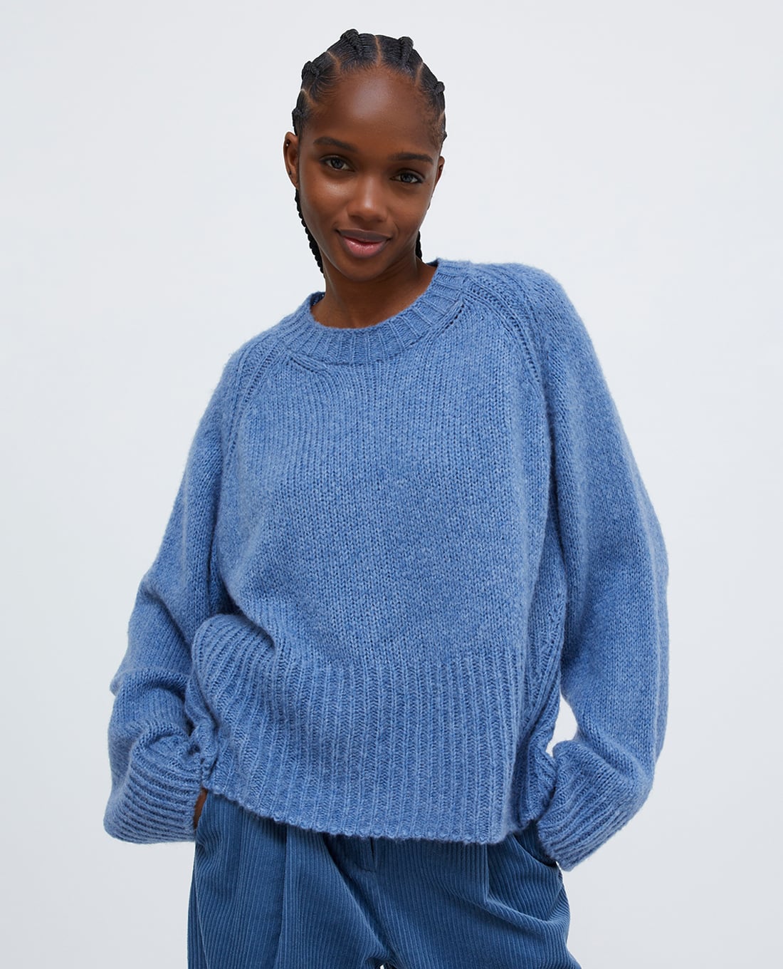 MAX&Co. - Áo sweater nữ cổ tròn tay dài Josef