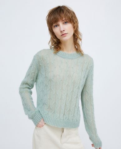  MAX&Co. - Áo sweater nữ cổ tròn tay dài Laos 