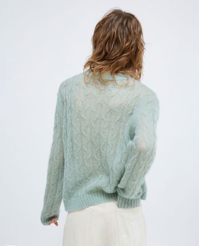  MAX&Co. - Áo sweater nữ cổ tròn tay dài Laos 
