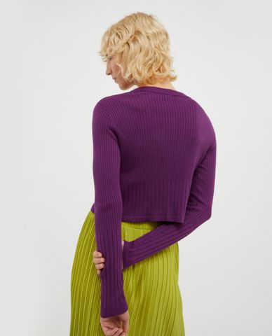  MAX&Co. - Áo khoác cardigan phom croptop cổ V Silvia 