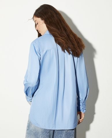  MAX&Co. - Áo khoác sơ mi nữ cổ bẻ tay dài Libretto 