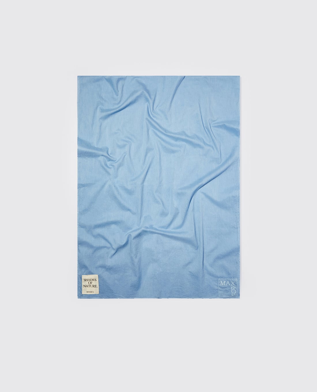 MAX&Co. - Khăn choàng nữ phom chữ nhật Natural