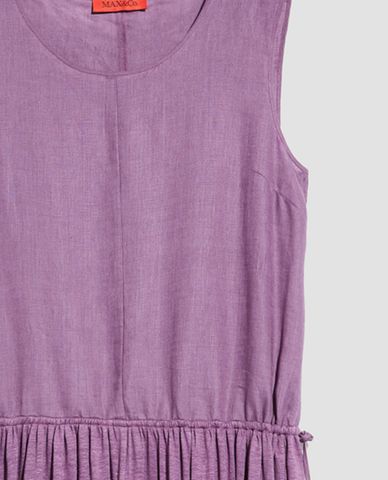  MAX&Co. - Đầm midi sát nách Linen Canvas And Jersey 