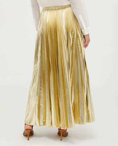  MAX&Co. - Chân váy xếp li maxi lưng thun Cross 