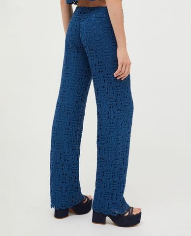  MAX&Co. - Quần nữ ống đứng phối ren Jessy 