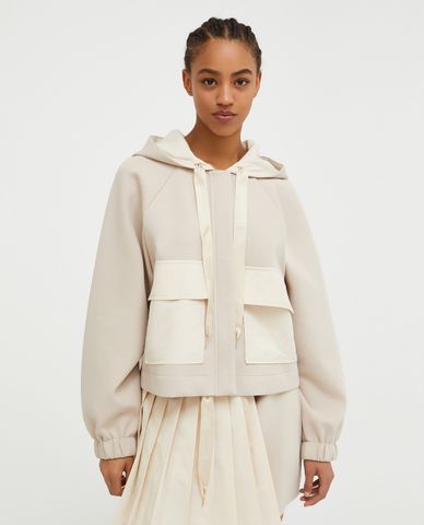  MAX&Co. - Áo khoác phối mũ tay dài năng động Fiorina 