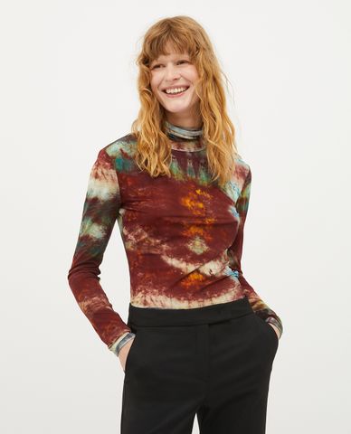  MAX&Co. - Áo dệt kim cổ lọ tay dài phom ôm Acapulco 