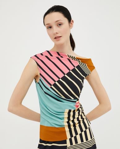  MAX&Co. - Áo kiểu nữ phom ôm lệch vai Elodia 