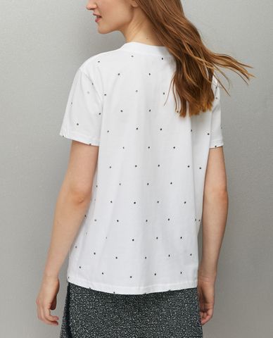  MAX&Co. - Áo thun nữ cổ tròn tay ngắn Cotton Printed 