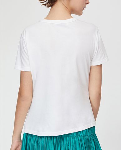  MAX&Co. - Áo thun nữ tay ngắn cổ tròn Coral Embroidery 