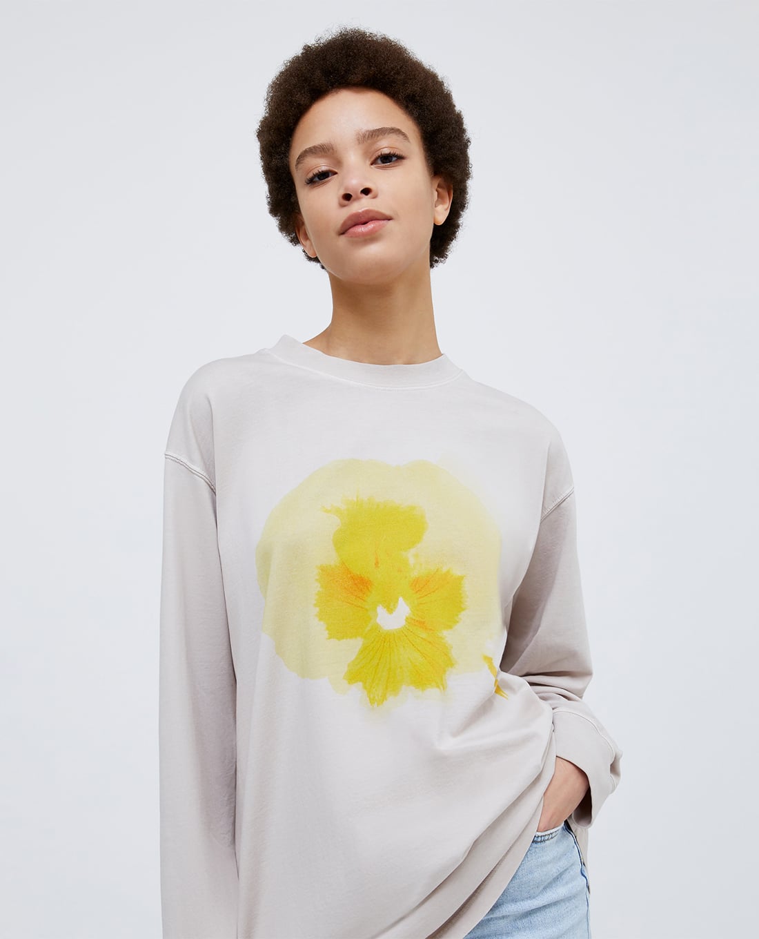 MAX&Co. - Áo thun nữ cổ tròn tay dài Baldo