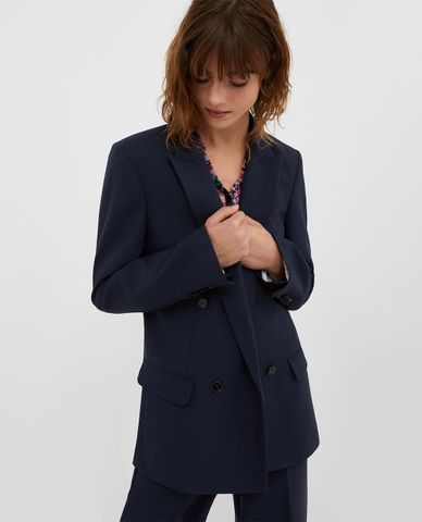  MAX&Co. - Áo khoác blazer nữ tay dài phối nút cài Pesetas 