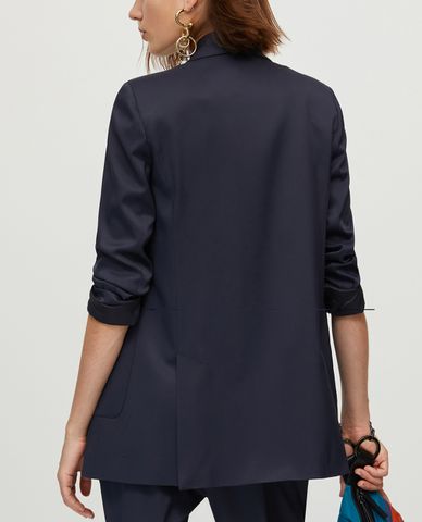  MAX&Co. - Áo blazer nữ tay dài Gabardine Double Breasted 