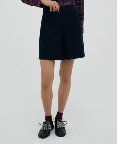  MAX&Co. - Chân váy mini chữ A Striped Velvet 