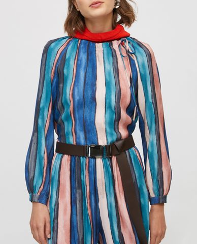  MAX&Co. - Áo kiểu nữ tay dài Drawstring Neckline 