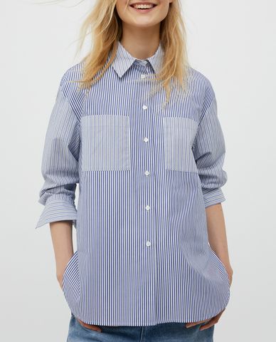  MAX&Co. - Áo sơ mi nữ tay dài phối túi Brenda 