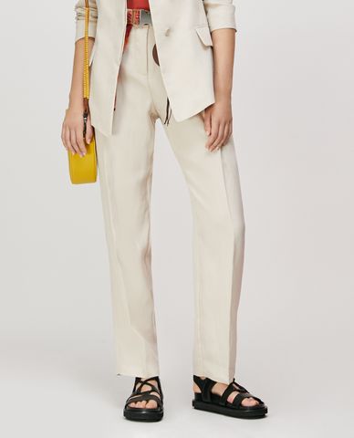  MAX&Co. - Quần kiểu nữ phom suông Pleated Linen 