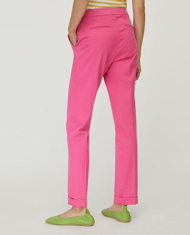  MAX&Co. - Quần kiểu nữ phom suông Slim Cotton Satin 