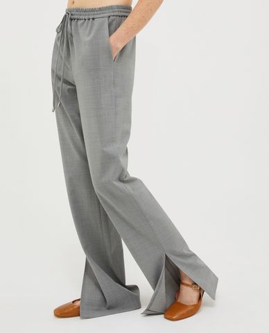  MAX&Co. - Quần nữ ống rộng lưng thun Grissino 