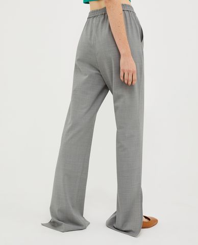  MAX&Co. - Quần nữ ống rộng lưng thun Grissino 