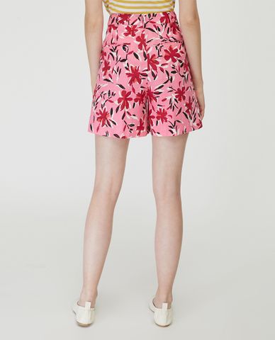  MAX&Co. - Quần shorts nữ lưng cao Pure Linen 