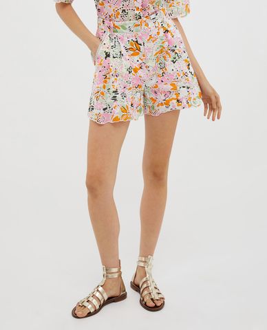  MAX&Co. - Quần short nữ ngắn phối ren Venti 