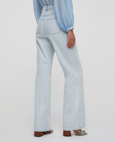  MAX&Co.- Quần jeans nữ phom ống rộng thời trang 