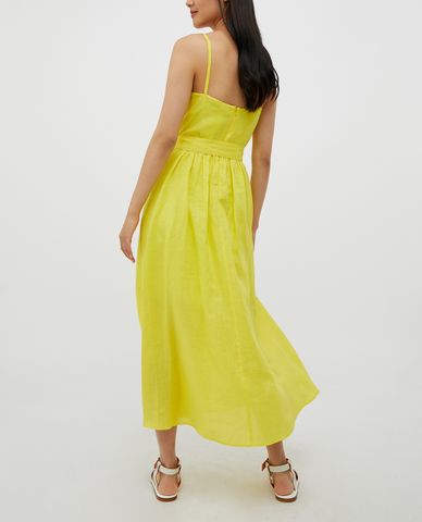  MAX&Co. - Đầm hai dây cổ V phối thắt lưng Risulta 