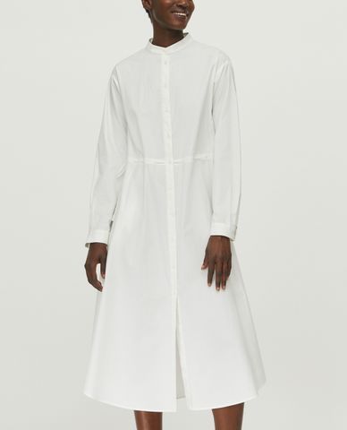  MAX&Co. - Đầm midi cổ trụ tay dài Cotton Poplin 