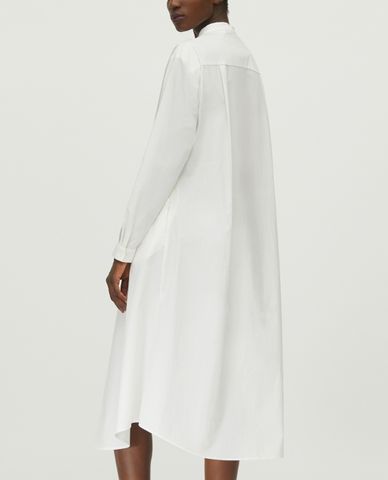  MAX&Co. - Đầm midi cổ trụ tay dài Cotton Poplin 