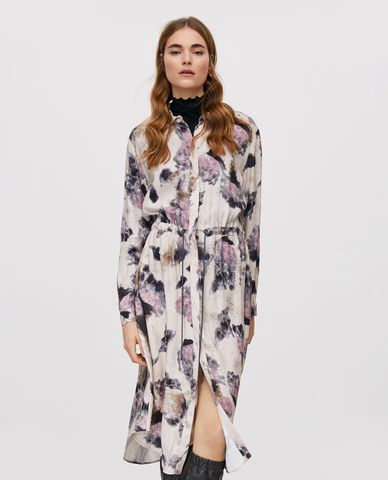  MAX&Co. - Đầm midi sơ mi rút dây Carmen 