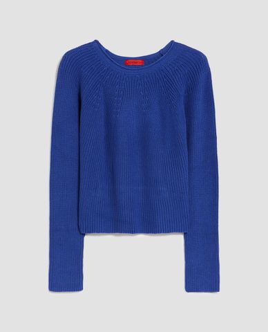  MAX&Co. - Áo dệt kim nữ cổ thuyền tay dài Rondine 