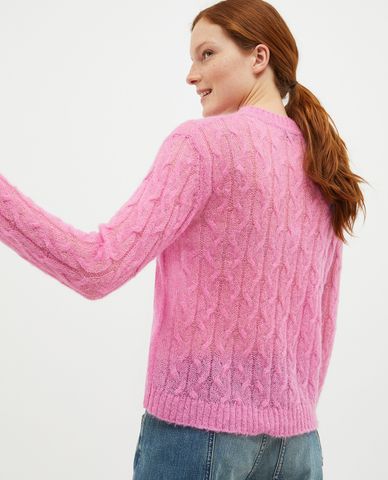  MAX&Co. - Áo dệt kim nữ cổ tròn tay dài Laos 