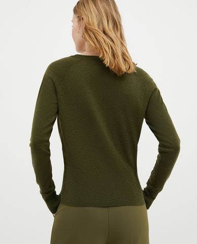  MAX&Co. - Áo sweater nữ phom ôm cổ V Gisella 