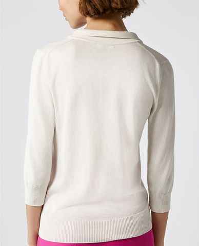  MAX&Co. - Áo polo nữ tay lở cổ V Conciso 