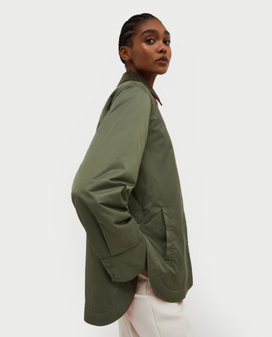  MAX&Co. - Áo khoác phom rộng nữ dáng ngắn Libretto 