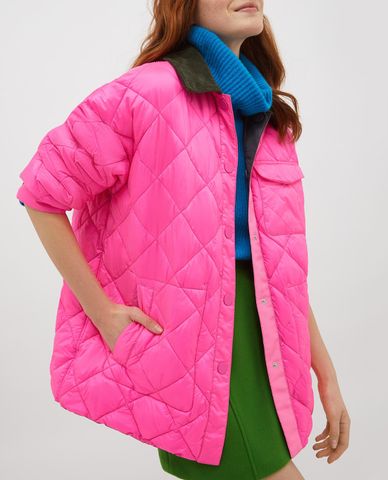  MAX&Co. - Áo khoác phao nữ tay dài cổ gập Loriana 