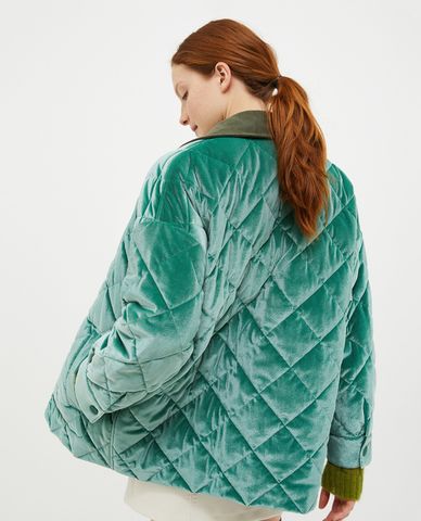  MAX&Co. - Áo khoác chần bông nữ cổ bẻ tay dài Loriana 