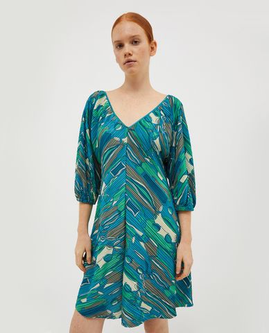  MAX&Co. - Đầm mini cổ V tay lỡ Cuba 