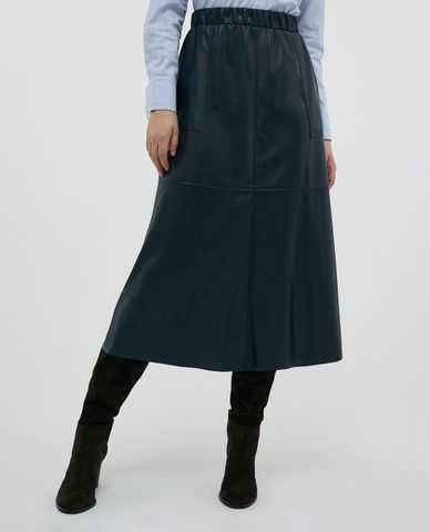  MAX&Co. - Chân váy midi phom suông Coated Jersey 