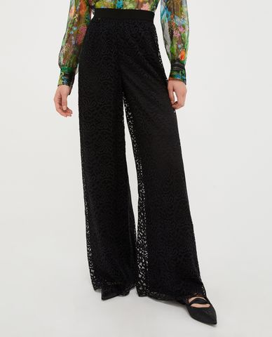  MAX&Co. - Quần nữ ống rộng hai lớp Ilaria 